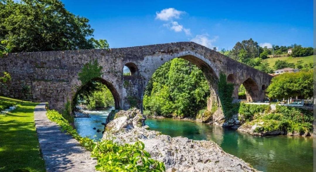 La Salmonera Cangas De Onis Caño Exterior foto
