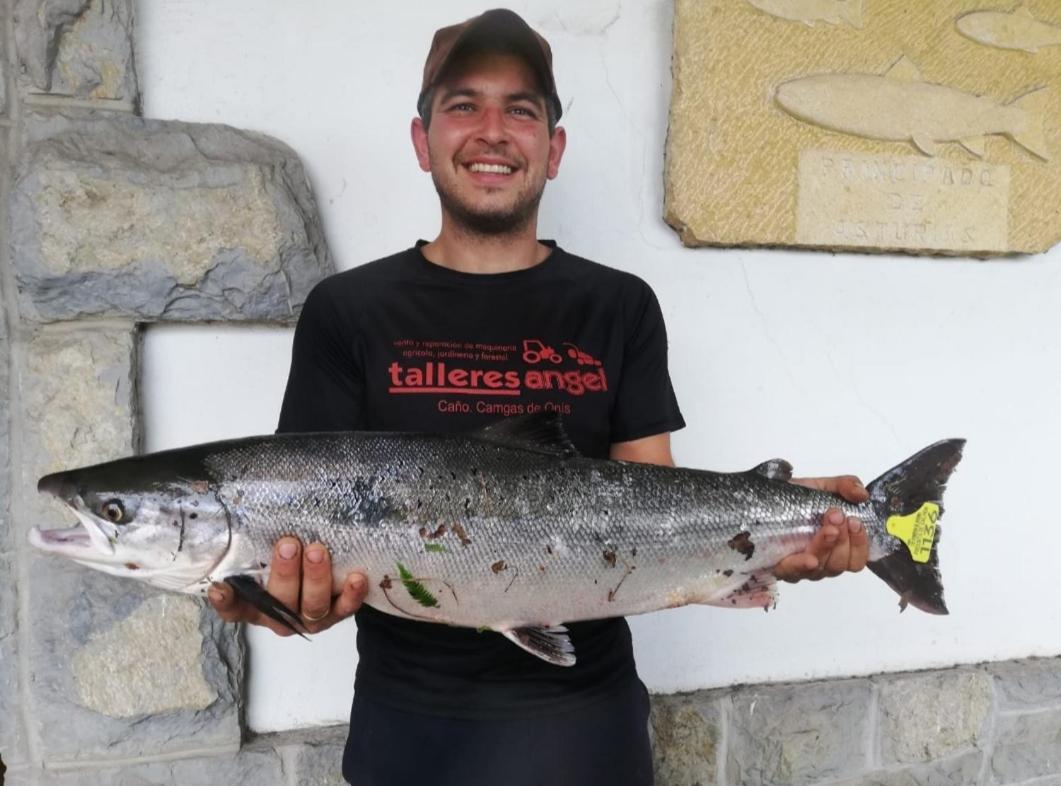 La Salmonera Cangas De Onis Caño Exterior foto
